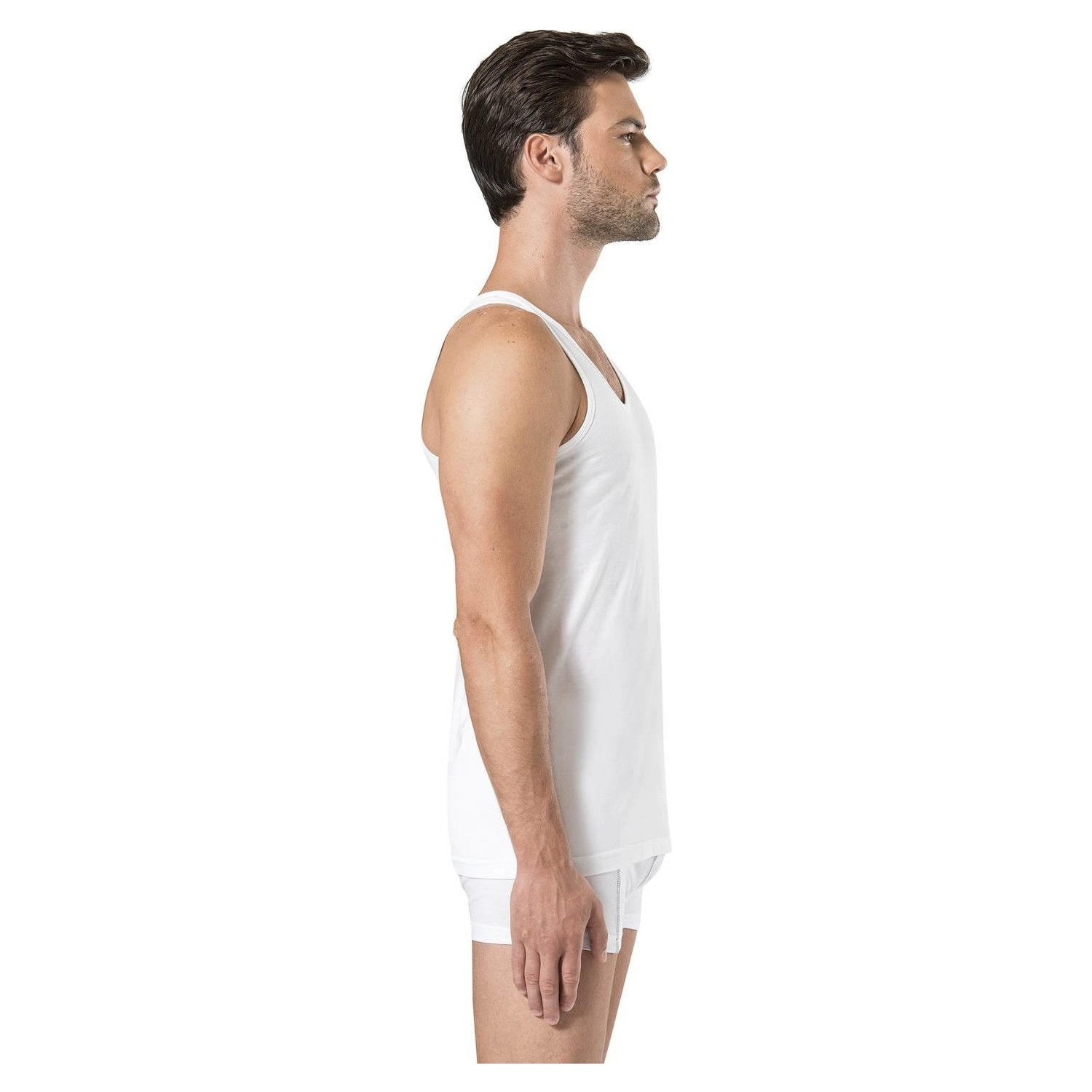 Pierre Cardin 2XL Beden Erkek Atlet Beyaz Renk Nefes Alabilir %100 Pamuk Konforlu Tasarım