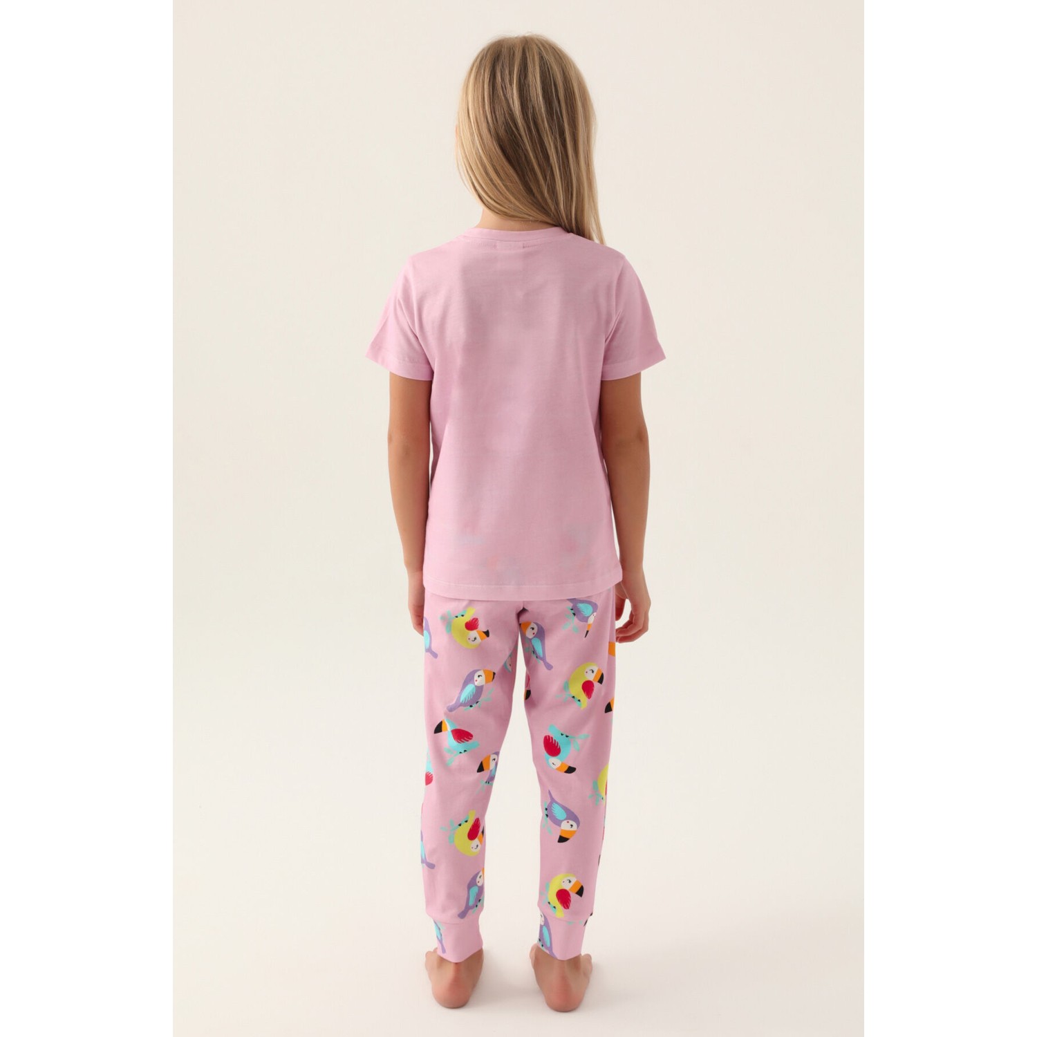 RolyPoly Jungle Mor Kız Çocuk Pijama Takımı