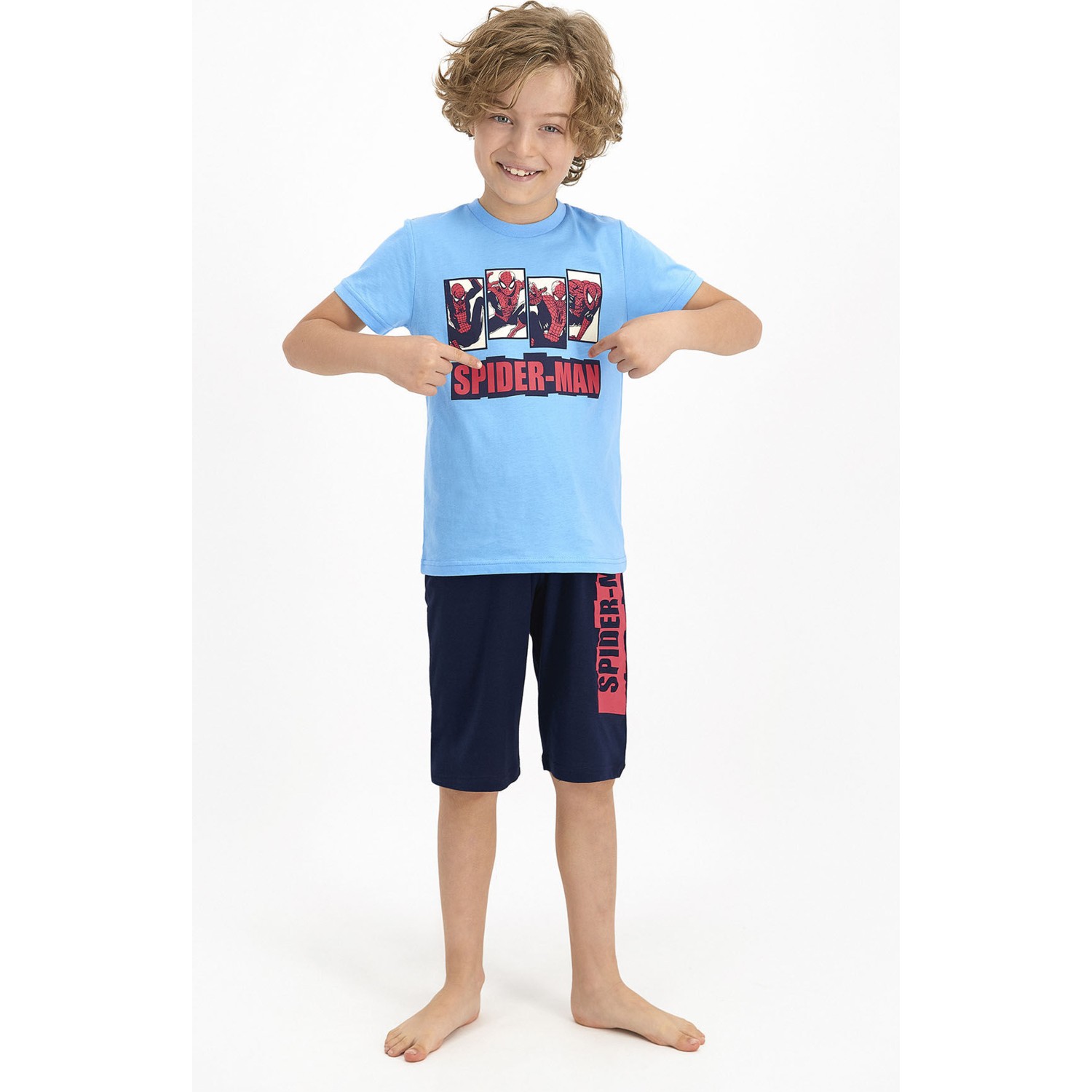 Marvel Spider-Man Marvel Spider-Man Lisanslı Mavi Erkek Ç...