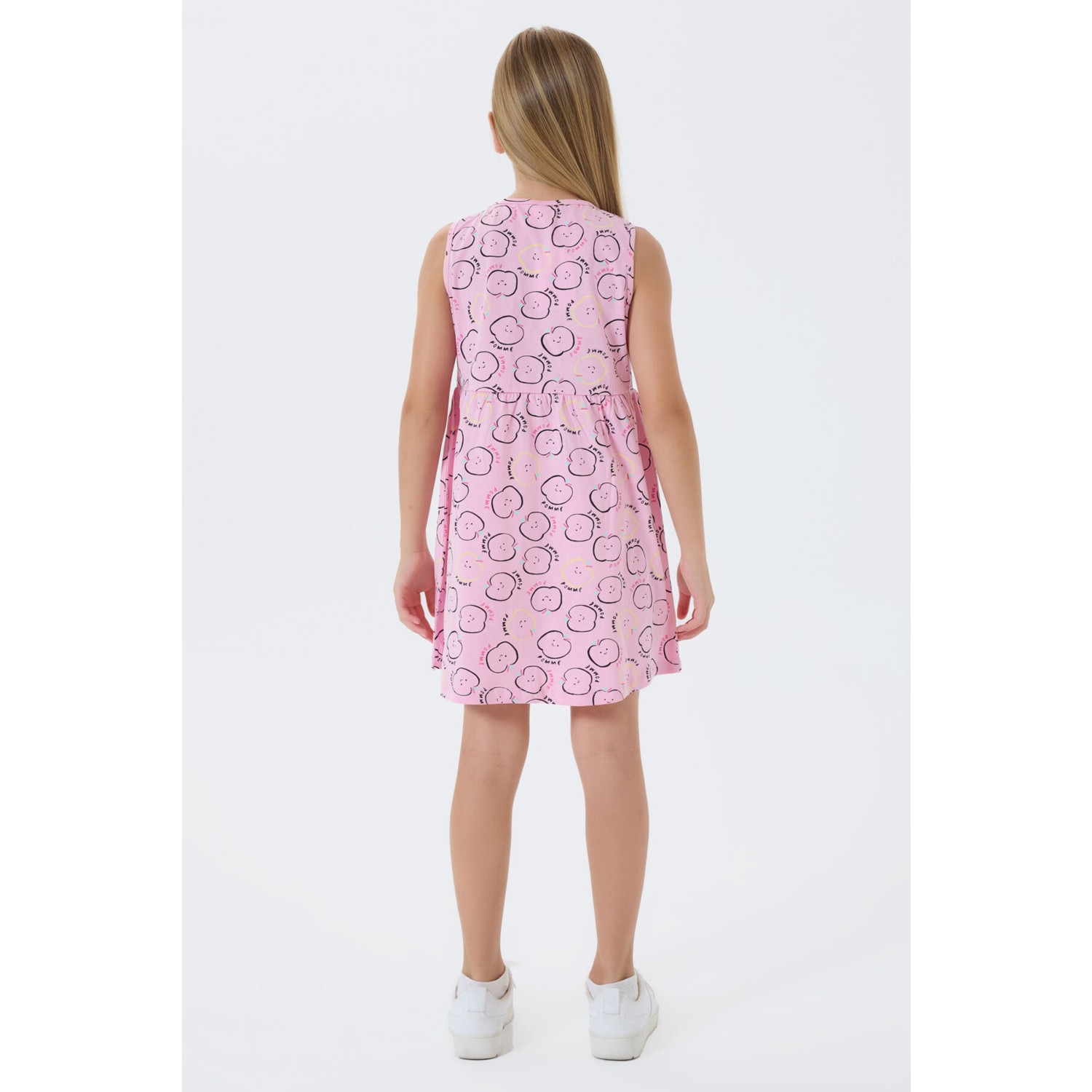 Rolypoly Kız Çocuk Pembe Elbise RP3229-C-V4
