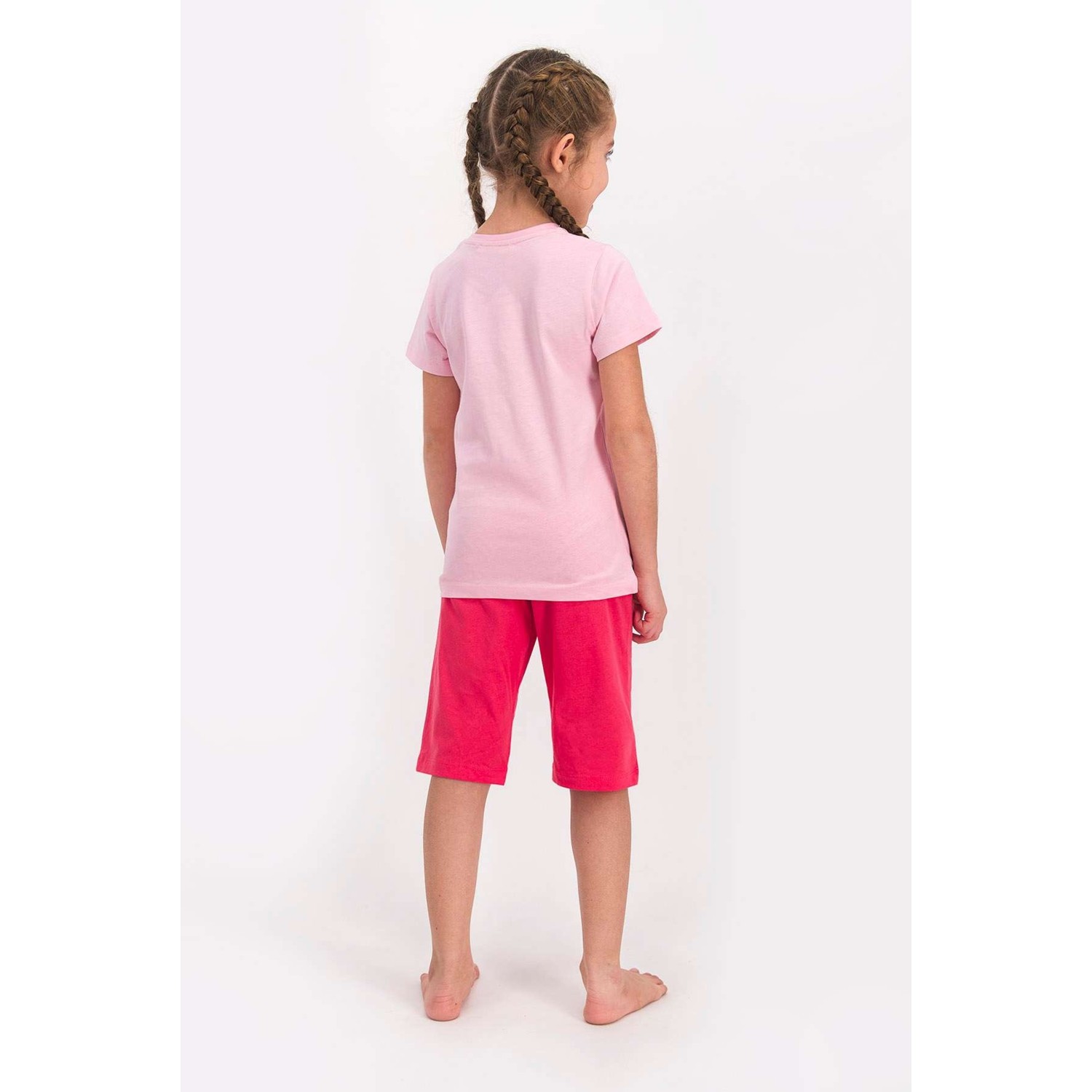 RolyPoly Kız Çocuk Kapri Takım I.pembe