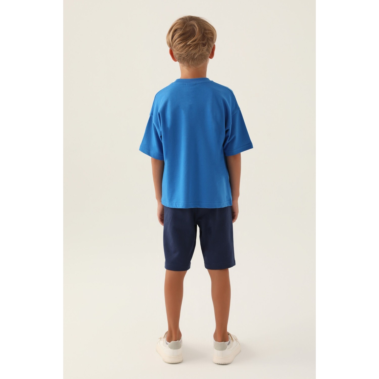 U.S. Polo Assn. Lisanslı Authentic Cobalt Erkek Çocuk Bermuda Takım