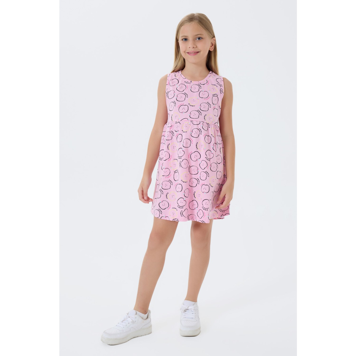 Rolypoly Kız Çocuk Pembe Elbise RP3229-C-V4
