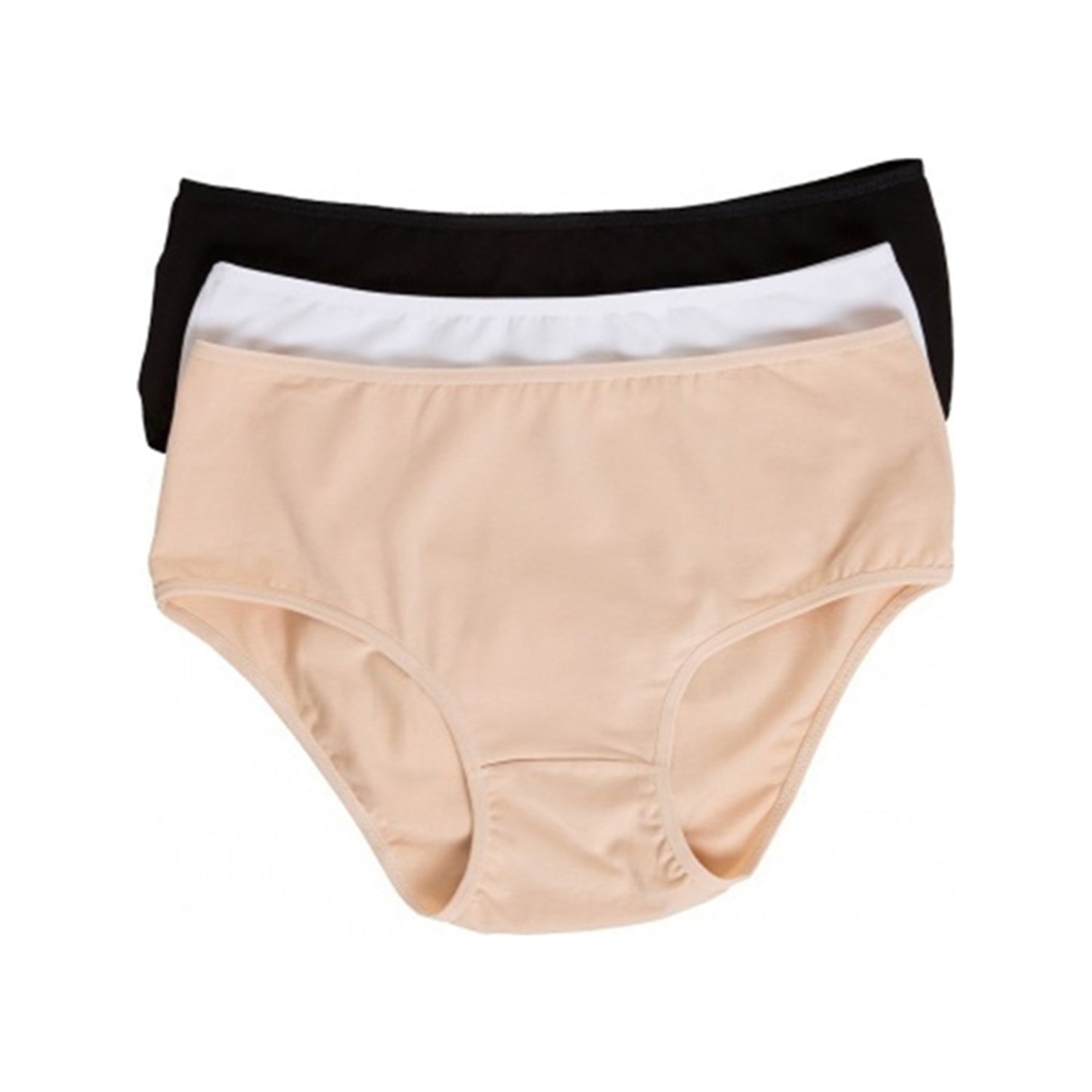 Pierre Cardin 5'li Paket Kadın Classic Brief Nefes Alabilir Kumaş Özelliği ile Rahat Kullanım