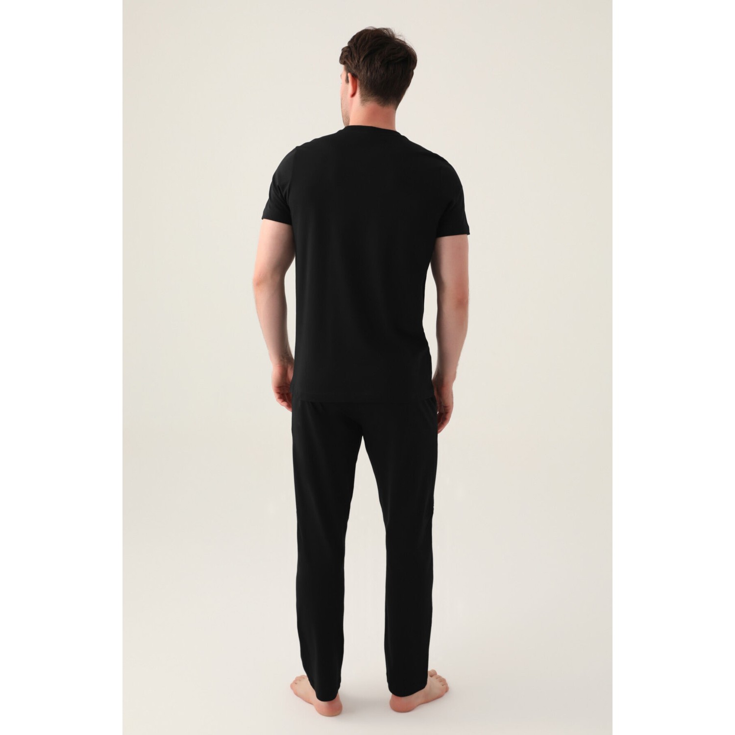 Arnetta Good Siyah Erkek Pijama Takımı