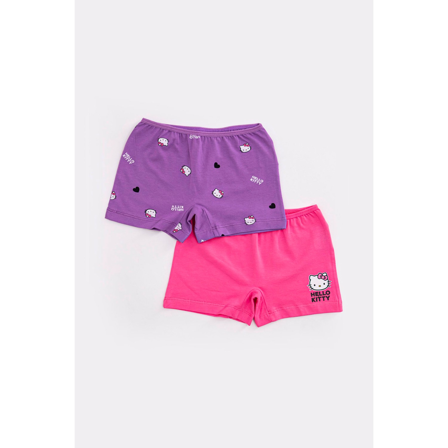 Hello Kitty Lisanslı Kız Çocuk 2 Li Boxer Seti
