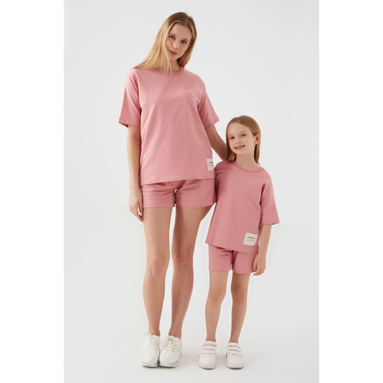 Rolypoly Kız Çocuk Pembe Şortlu Takım
