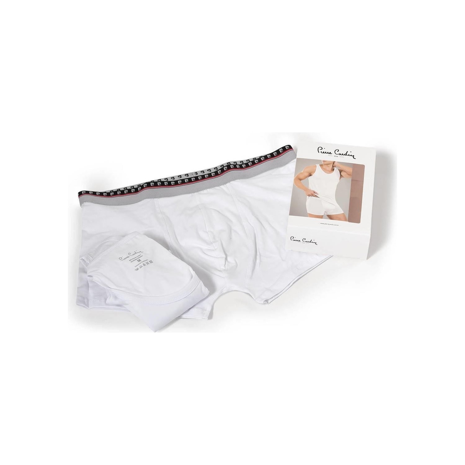 Pierre Cardin Erkek Stretch Atlet Boxer Çamaşır Takımı Kutulu