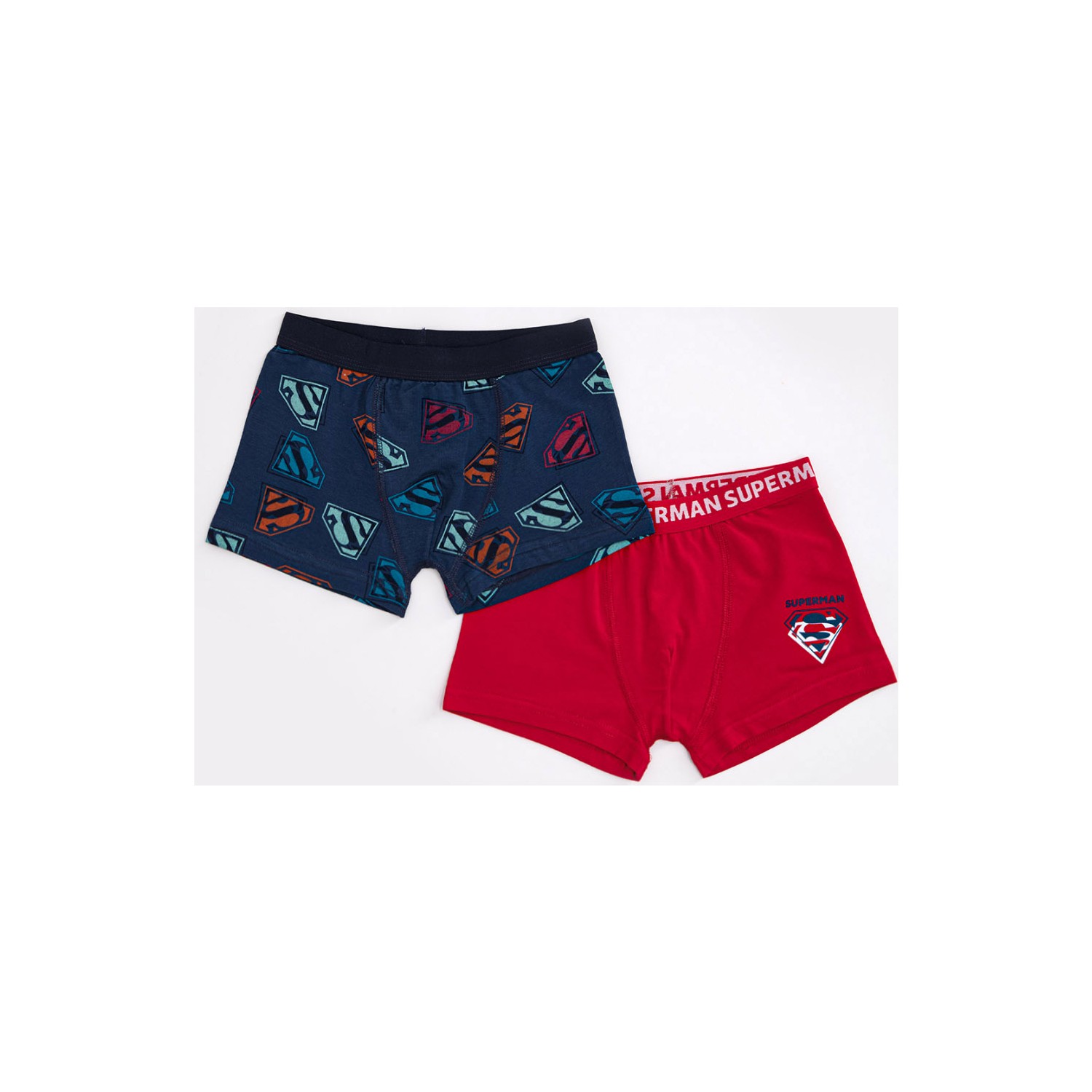 Superman Lisanslı Erkek Çocuk 2'li Boxer Seti