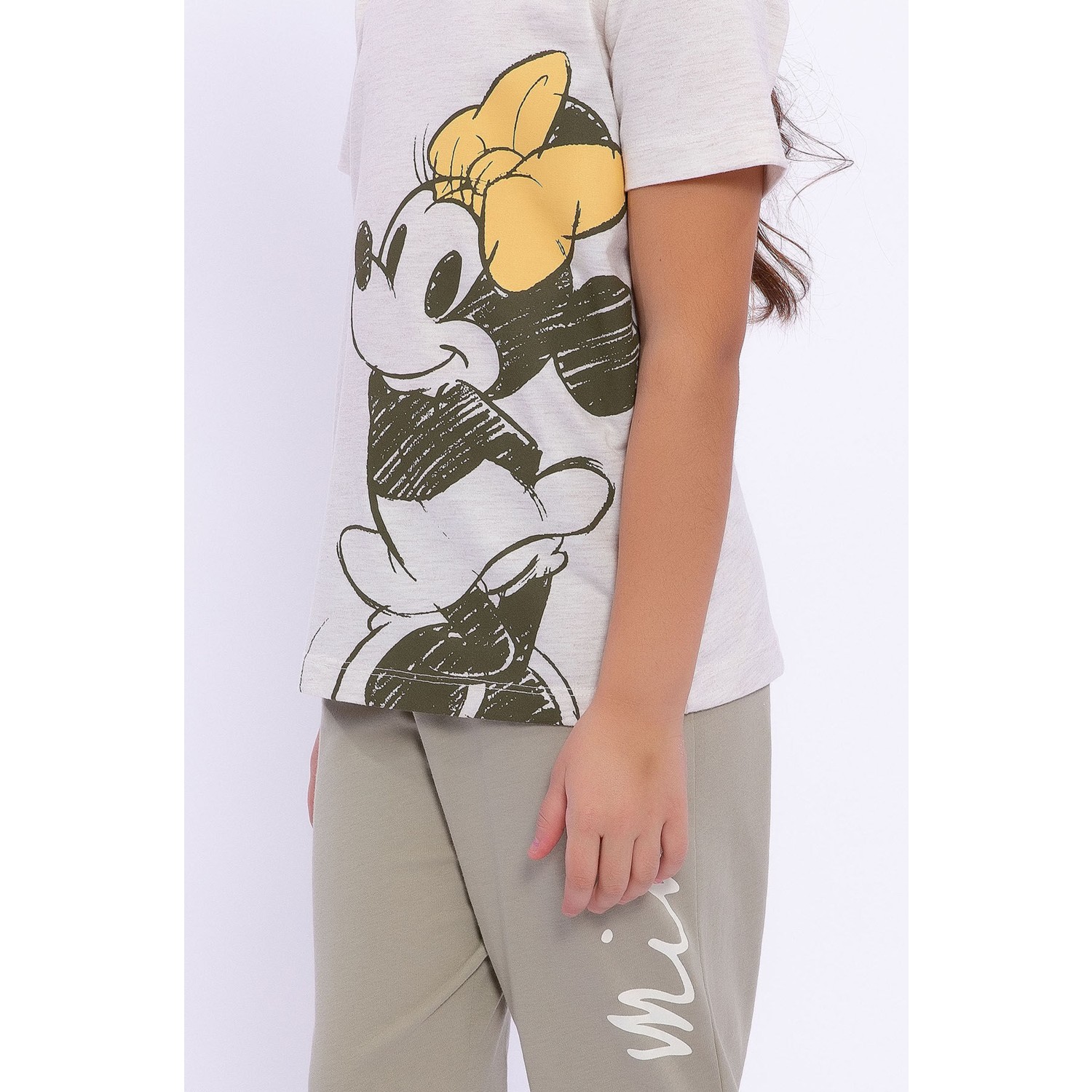 Minnie Mouse  Kremmelanj Kız Çocuk Pijama Takımı