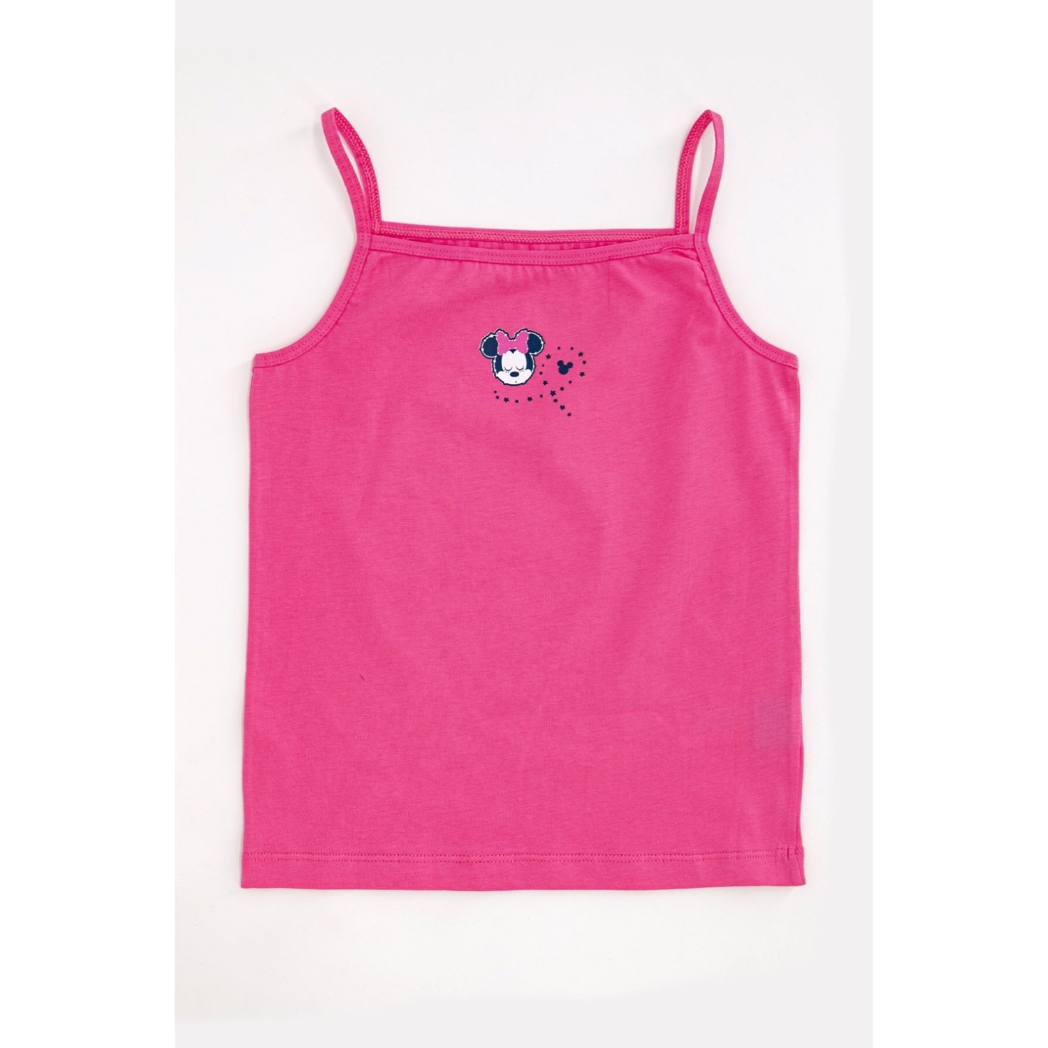 Minnie Mouse MI0067 Lisanslı Kız Çocuk Ince Askılı 2'li At...