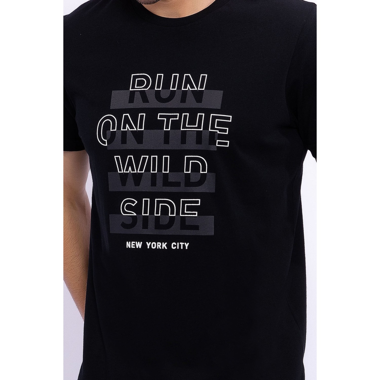 Arnetta Run On The Wild Side Siyah  Erkek Slim Fit Takım
