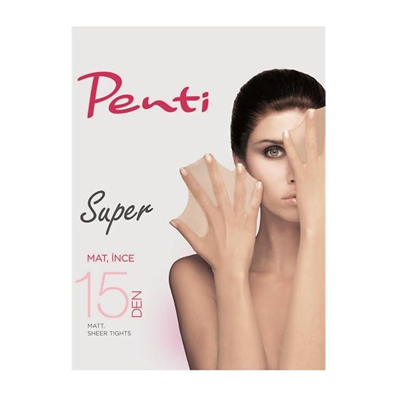 Penti Süper 15 Den Kadın Mat Külotlu Çorap Ten