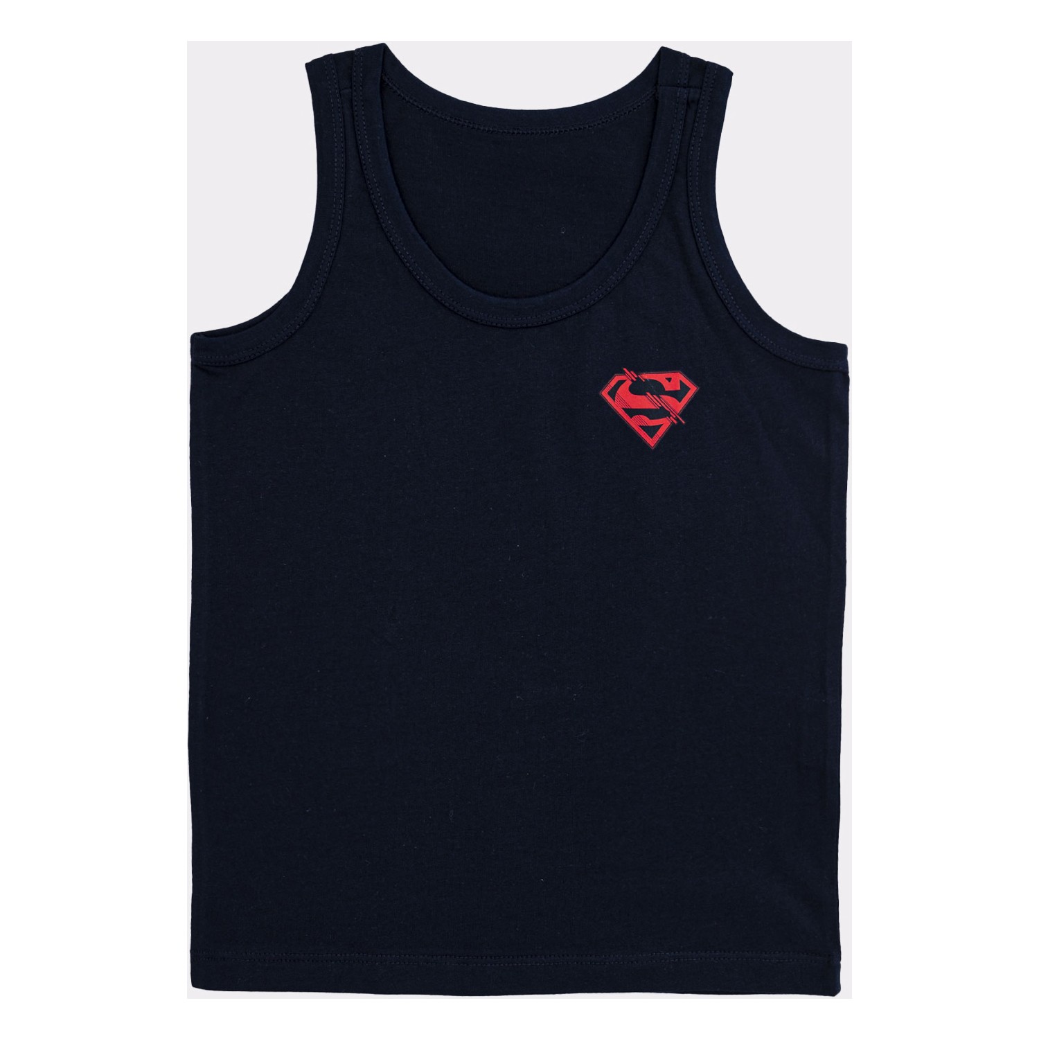Superman Lisanslı Erkek Çocuk 2'li Atlet Seti